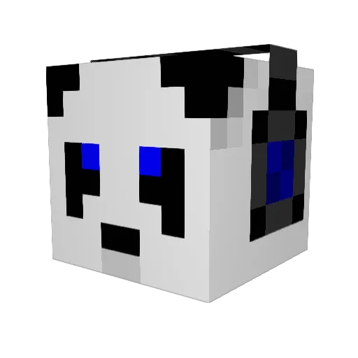 bradda101 Minecraft avatar head, 3D render