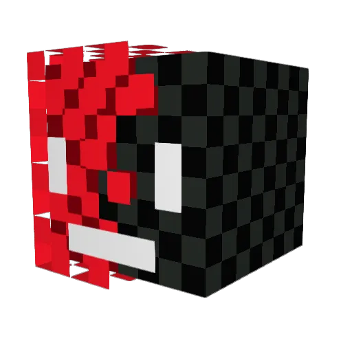 bradders6165 Minecraft avatar head, 3D render