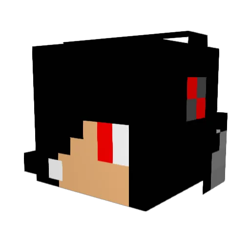 bradlecraf10 Minecraft avatar head, 3D render