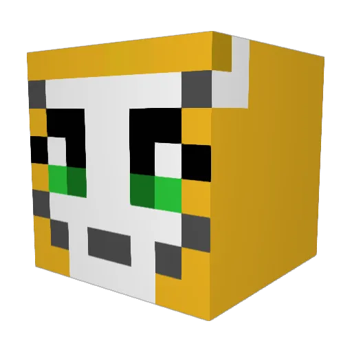 bradley171217 Minecraft avatar head, 3D render