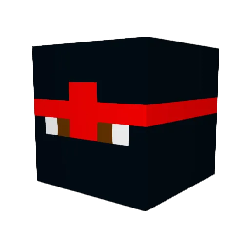 bradman915 Minecraft avatar head, 3D render