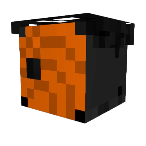 bradybennett Minecraft avatar head, 3D render