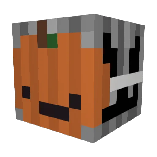 bradyglen Minecraft avatar head, 3D render