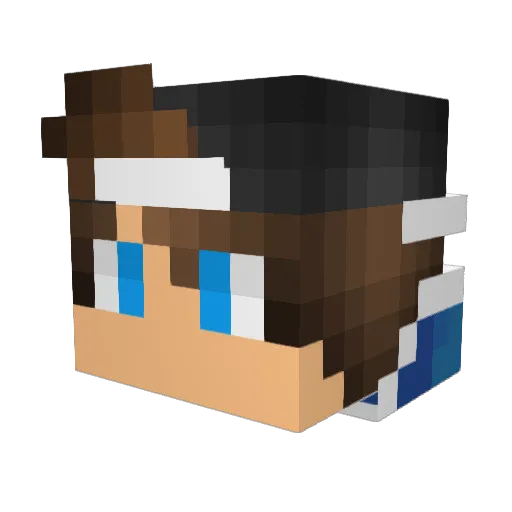 bradyspartan7 Minecraft avatar head, 3D render
