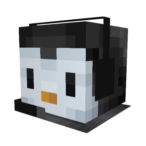 brae3k Minecraft avatar head, 3D render