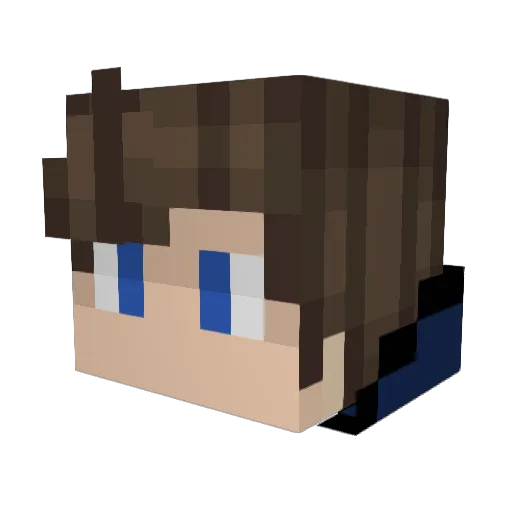 brahmabull49 Minecraft avatar head, 3D render