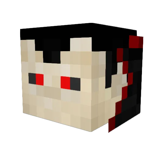 brahth30 Minecraft avatar head, 3D render
