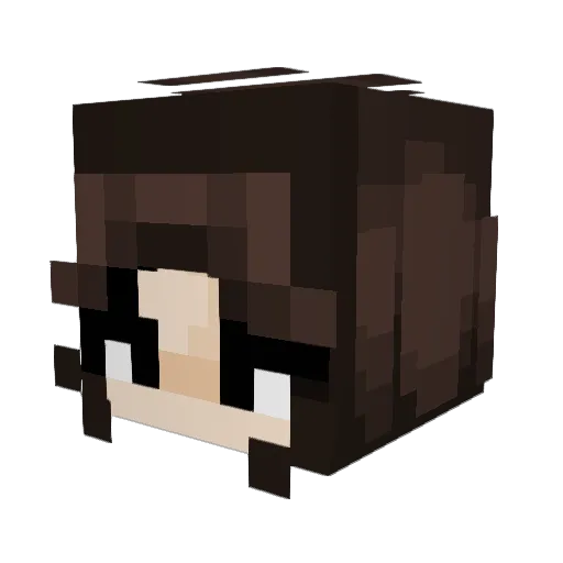 braindead_bunny Minecraft avatar head, 3D render