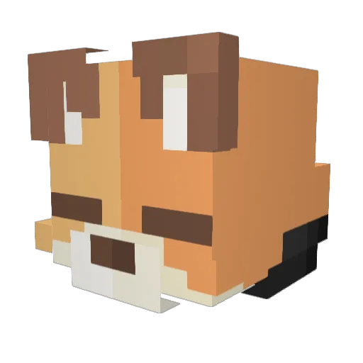 brainsludge0 Minecraft avatar head, 3D render