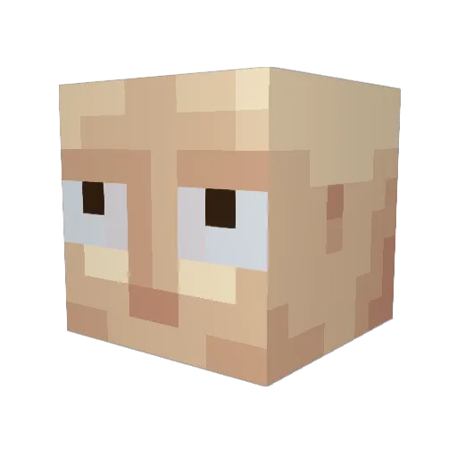 brake4snakes Minecraft avatar head, 3D render