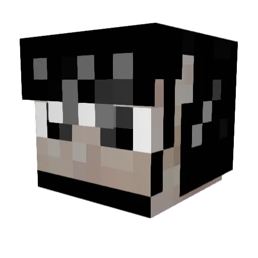 brakeneggs Minecraft avatar head, 3D render