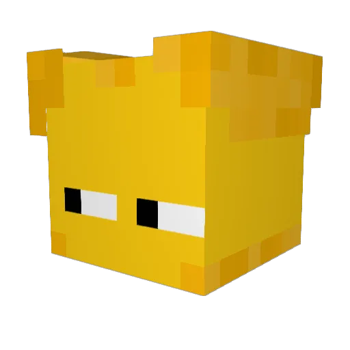 bramboyd Minecraft avatar head, 3D render
