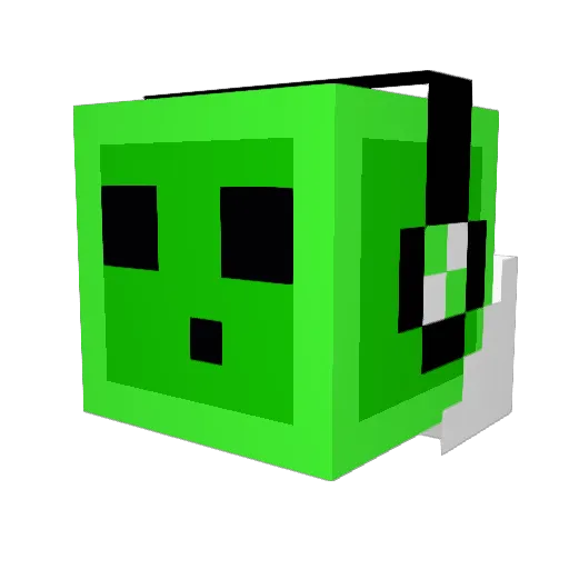 bramhein Minecraft avatar head, 3D render