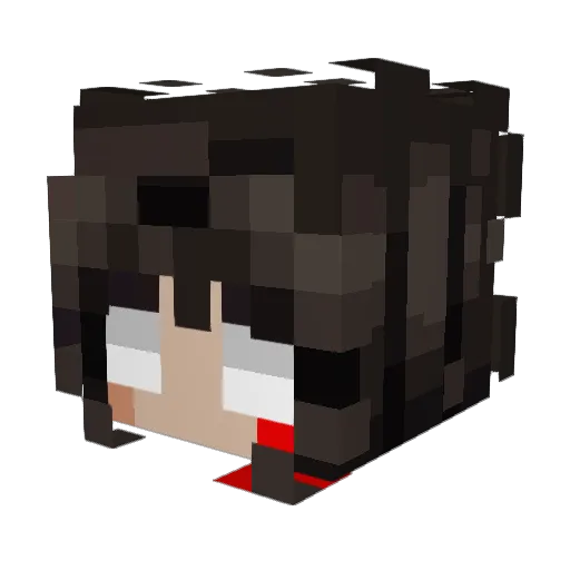 bramie070 Minecraft avatar head, 3D render
