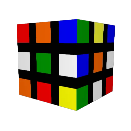 brandly Minecraft avatar head, 3D render