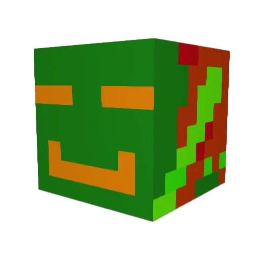 brandon7778 Minecraft avatar head, 3D render