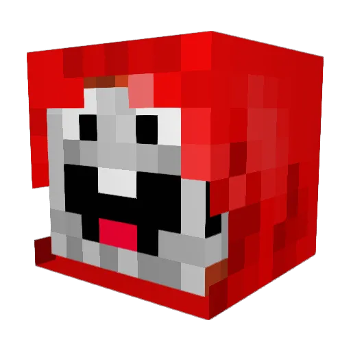 brandon_dins Minecraft avatar head, 3D render