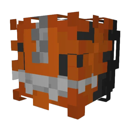 brandoncheese Minecraft avatar head, 3D render