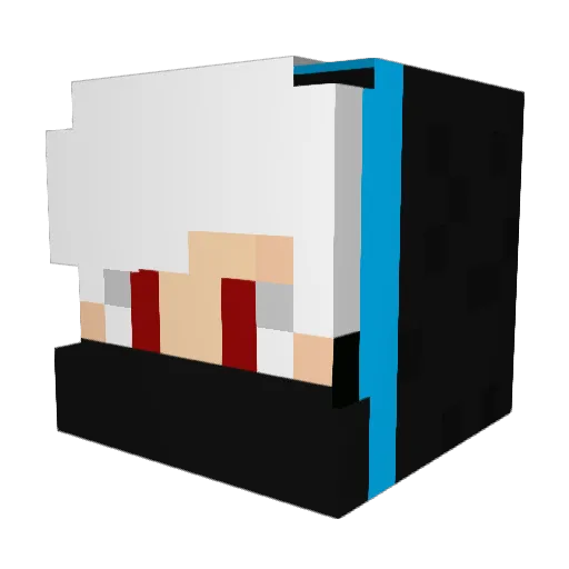 branflakes91 Minecraft avatar head, 3D render