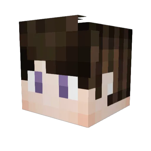 branhurt Minecraft avatar head, 3D render