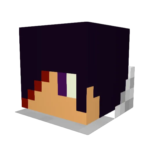 branman1824 Minecraft avatar head, 3D render
