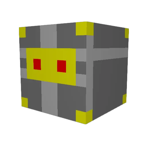 branmyson Minecraft avatar head, 3D render
