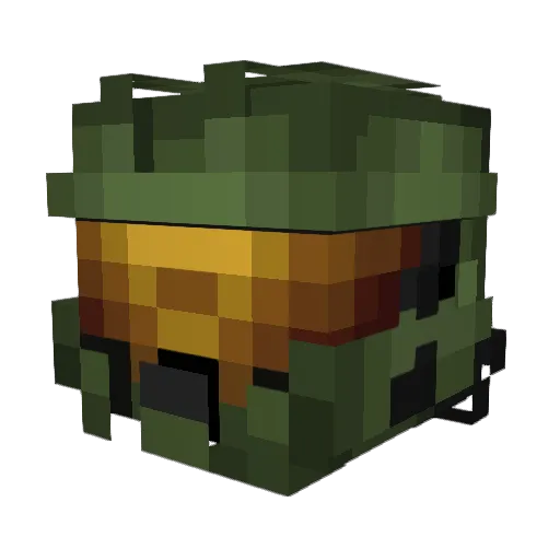 brannbjorn Minecraft avatar head, 3D render