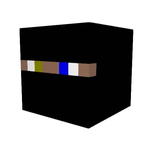 brannmi Minecraft avatar head, 3D render