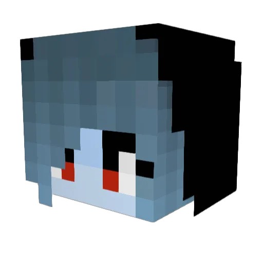 branocc1 Minecraft avatar head, 3D render