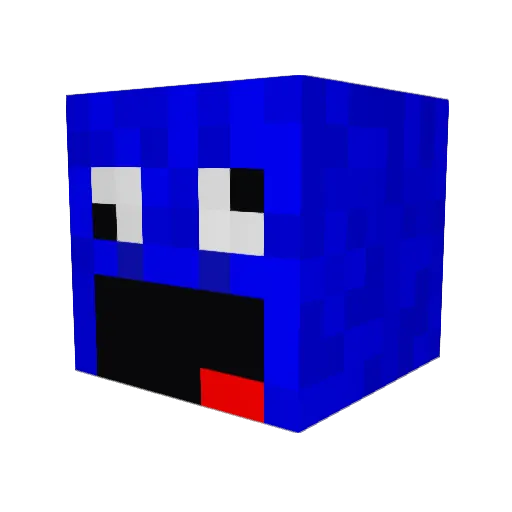 branvan99 Minecraft avatar head, 3D render