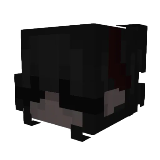 bratzleandra Minecraft avatar head, 3D render