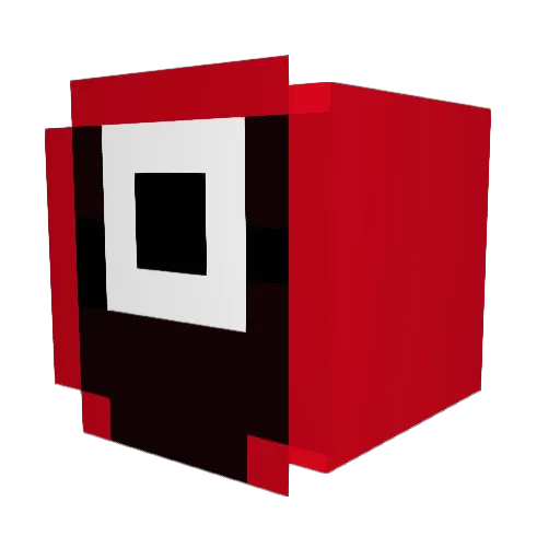 brauliop Minecraft avatar head, 3D render