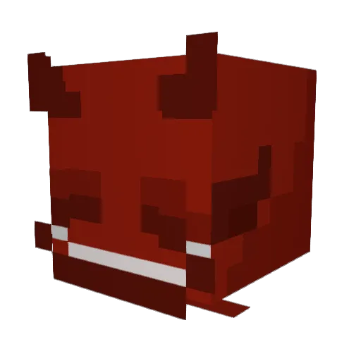 bravirous Minecraft avatar head, 3D render