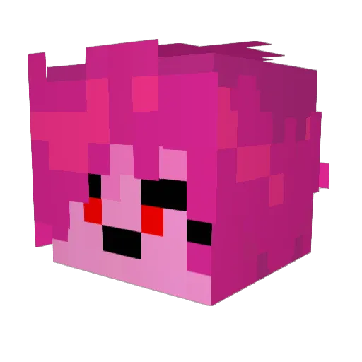 bravo_bunny Minecraft avatar head, 3D render