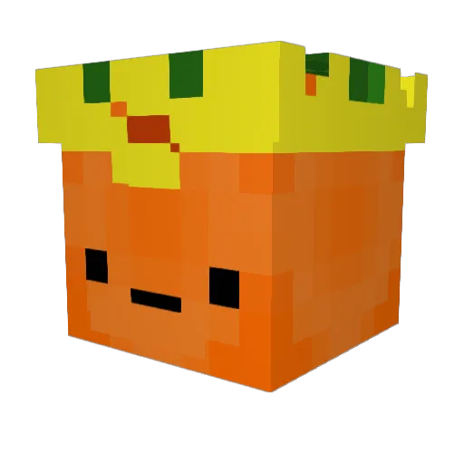 bravoninja Minecraft avatar head, 3D render