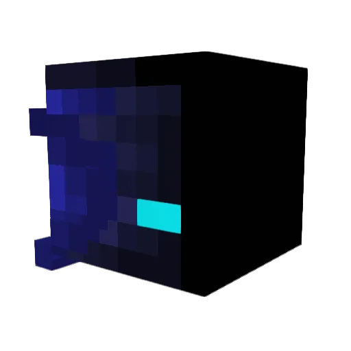 brawnybird Minecraft avatar head, 3D render