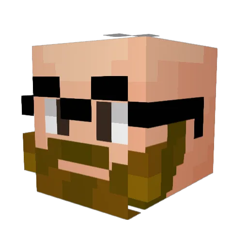 brayden_hoops Minecraft avatar head, 3D render