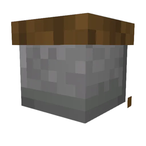 breacon Minecraft avatar head, 3D render