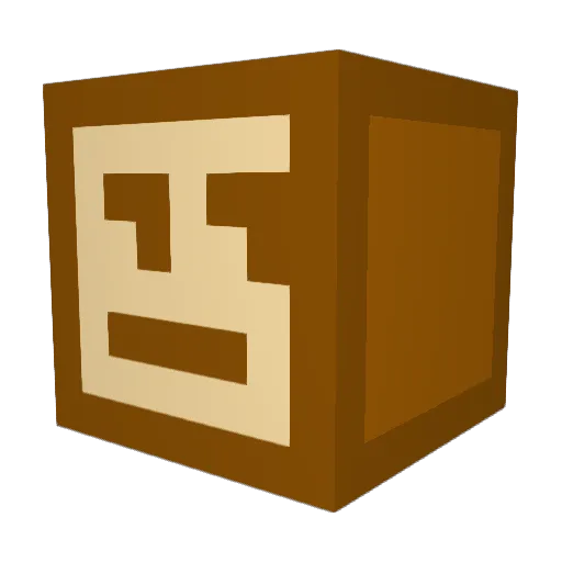 bread_loving Minecraft avatar head, 3D render