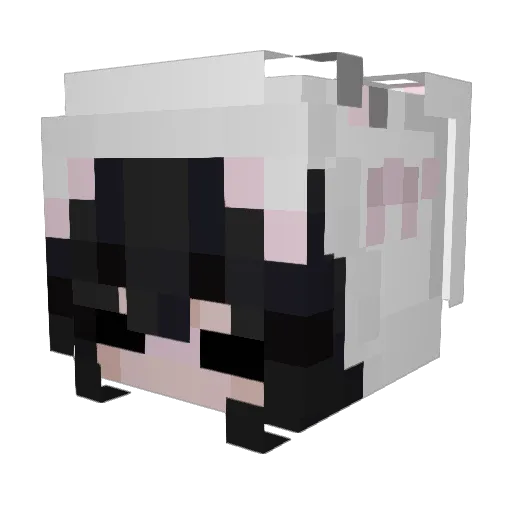 breadbank Minecraft avatar head, 3D render