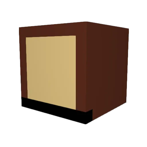 breaddzz Minecraft avatar head, 3D render