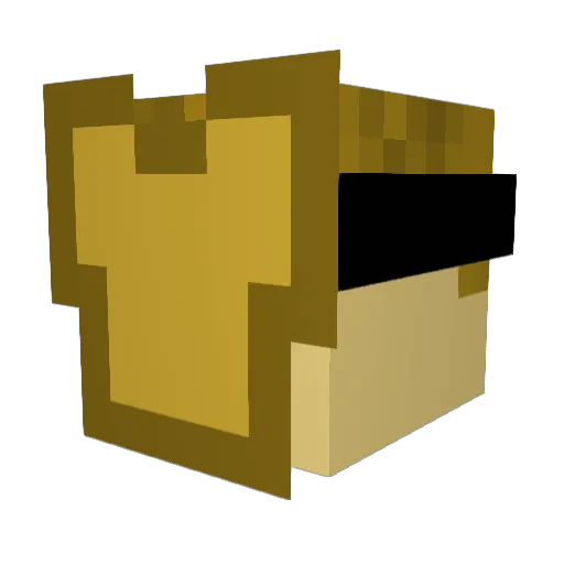 breadston Minecraft avatar head, 3D render