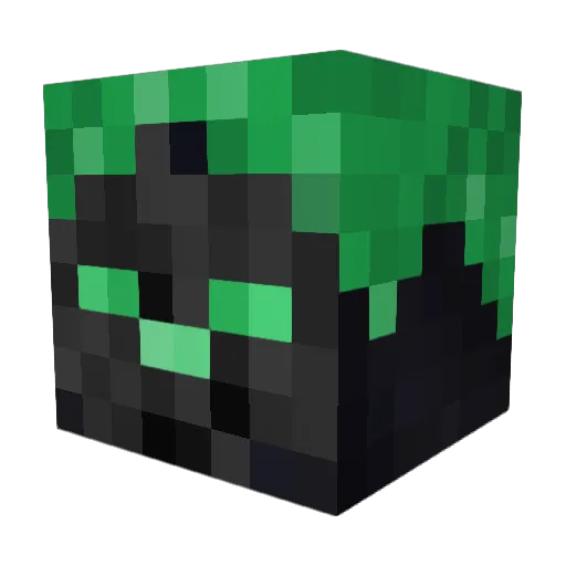 breannawaard Minecraft avatar head, 3D render