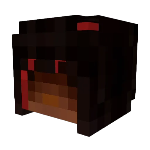 brebro451 Minecraft avatar head, 3D render