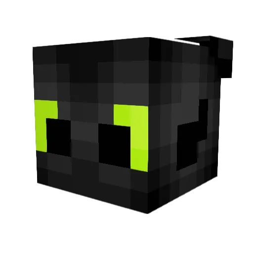 bree102 Minecraft avatar head, 3D render