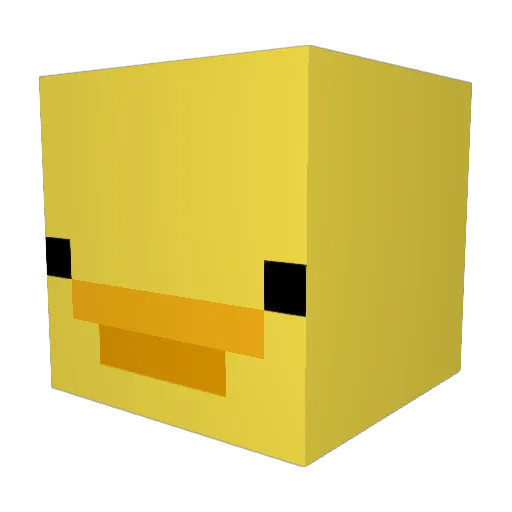 breewa Minecraft avatar head, 3D render