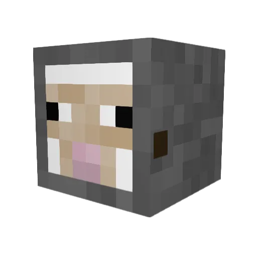 breez901 Minecraft avatar head, 3D render