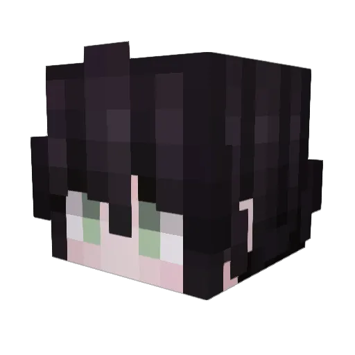 breeze_221 Minecraft avatar head, 3D render