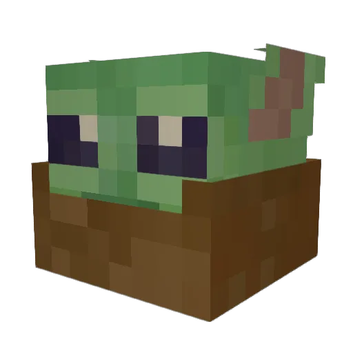breezeisswag Minecraft avatar head, 3D render