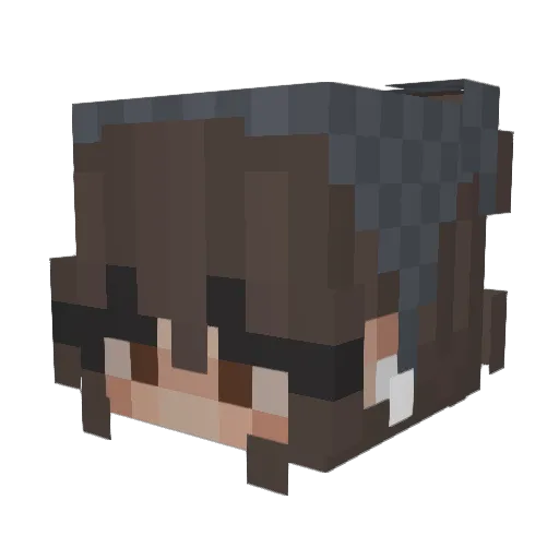 breezy_baby05 Minecraft avatar head, 3D render
